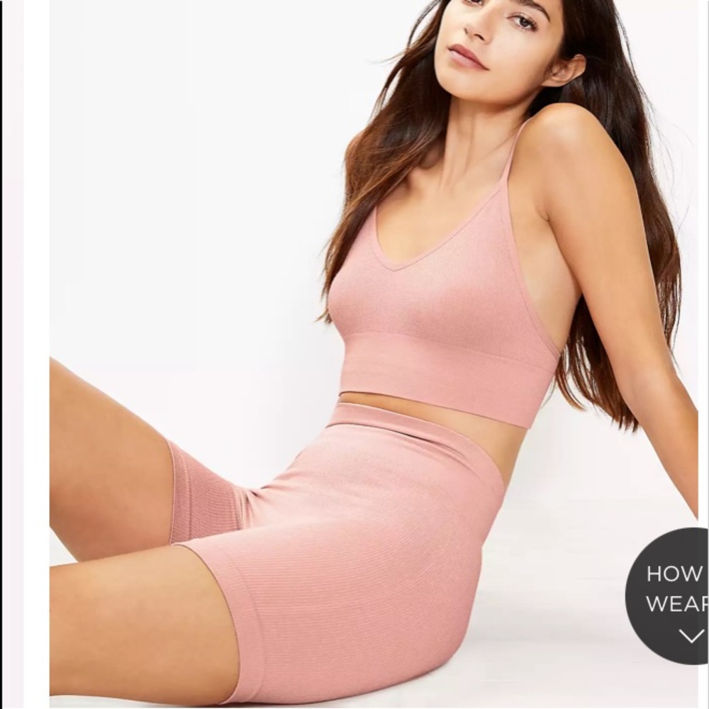 NWT LOFT Daydream Seamless High Waist Boyshorts